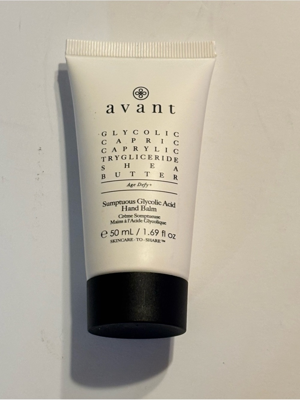 New AVANT glycolic shea butter age defy + hand balm 50 ML 1.69 fl oz MSRP $102